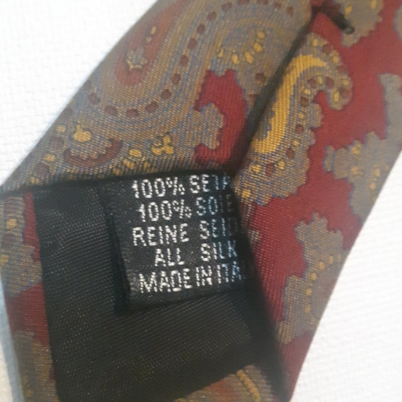 Hugo Boss Paisley floral silk tie - Picture 7 of 9